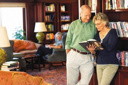 Библиотека и комната отдыха