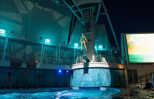 Дайвинг в бассейне