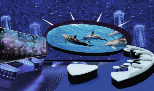 Подводный лондж Blue Eye