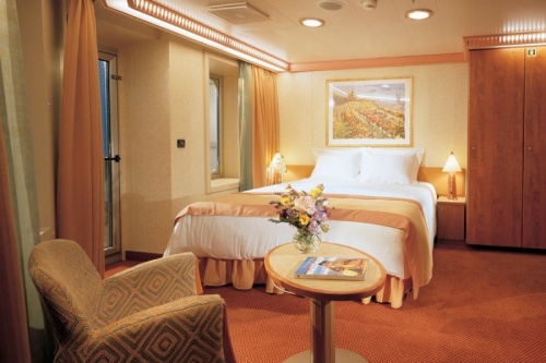 Каюта с расширенным балконом (8K)