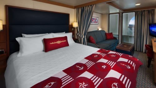 Deluxe каюта с балконом Navigator’s (7A)