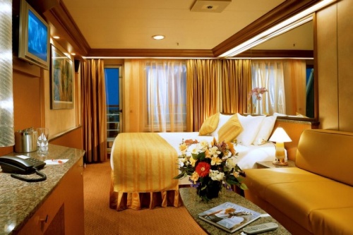 Каюта с балконом на корме (8M)