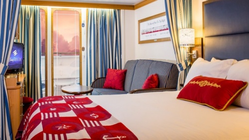 Deluxe каюта с балконом (6A)