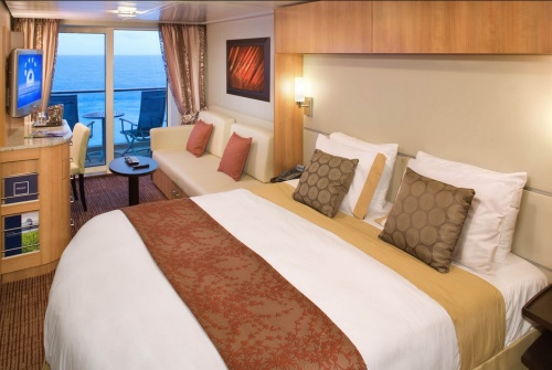 Каюта с балконом уровня Concierge GTY (XC)