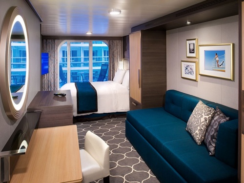 Central Park каюта с балконом (2J)