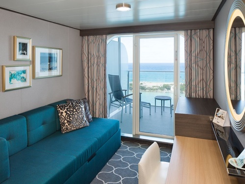 Каюта с большим балконом (1С)