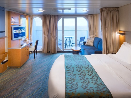 Ультра просторная каюта с балконом (1A)