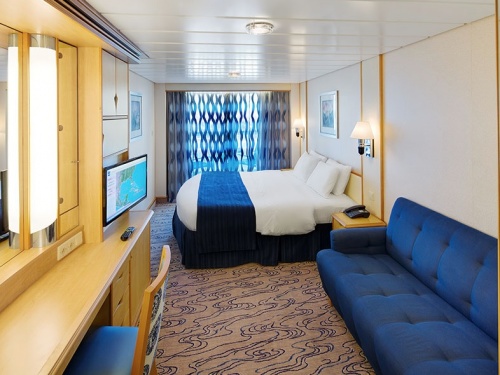 Каюта с балконом (3D)