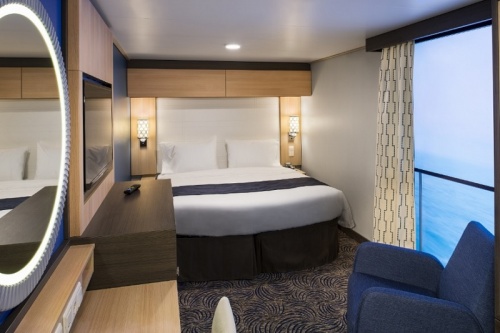 Большая внутренняя каюта с виртуальным балконом (V2)