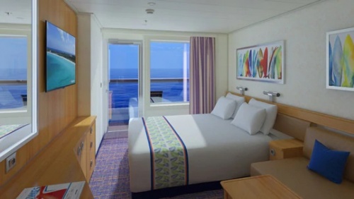 Каюта с балконом (8C)